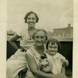 1923 Kaye & mother Anna Brown