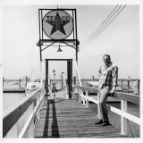 1957 Ted Dunham III on Dock