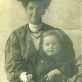 1897 Margaret Givens & baby Irene