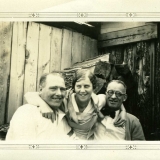 1929 Charles Kennedy with Minnie & Bill Cardiff