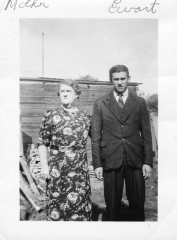 1930 Mabel Margaret (Givens) Henderson & son Ewart
