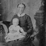 1878 Mary Ann (Johnston) Henderson & son Bob