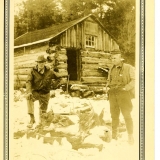 1929 Allan at hunting camp