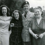 1944 Margaret, Rosemary, John & Irene MacGregor