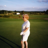 Rosemary Golfing